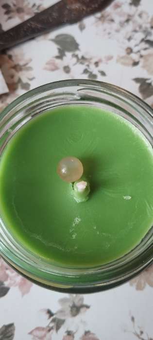 Фотография покупателя товара Ароматическая эко-свеча магическая «Эликсир любви», из натурального воска, 7×5 см - Фото 1