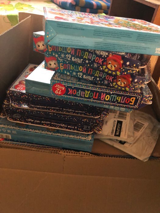 Фотография покупателя товара Новогодний набор 2022 «Буква-Ленд», 12 книг в подарочной коробке - Фото 397