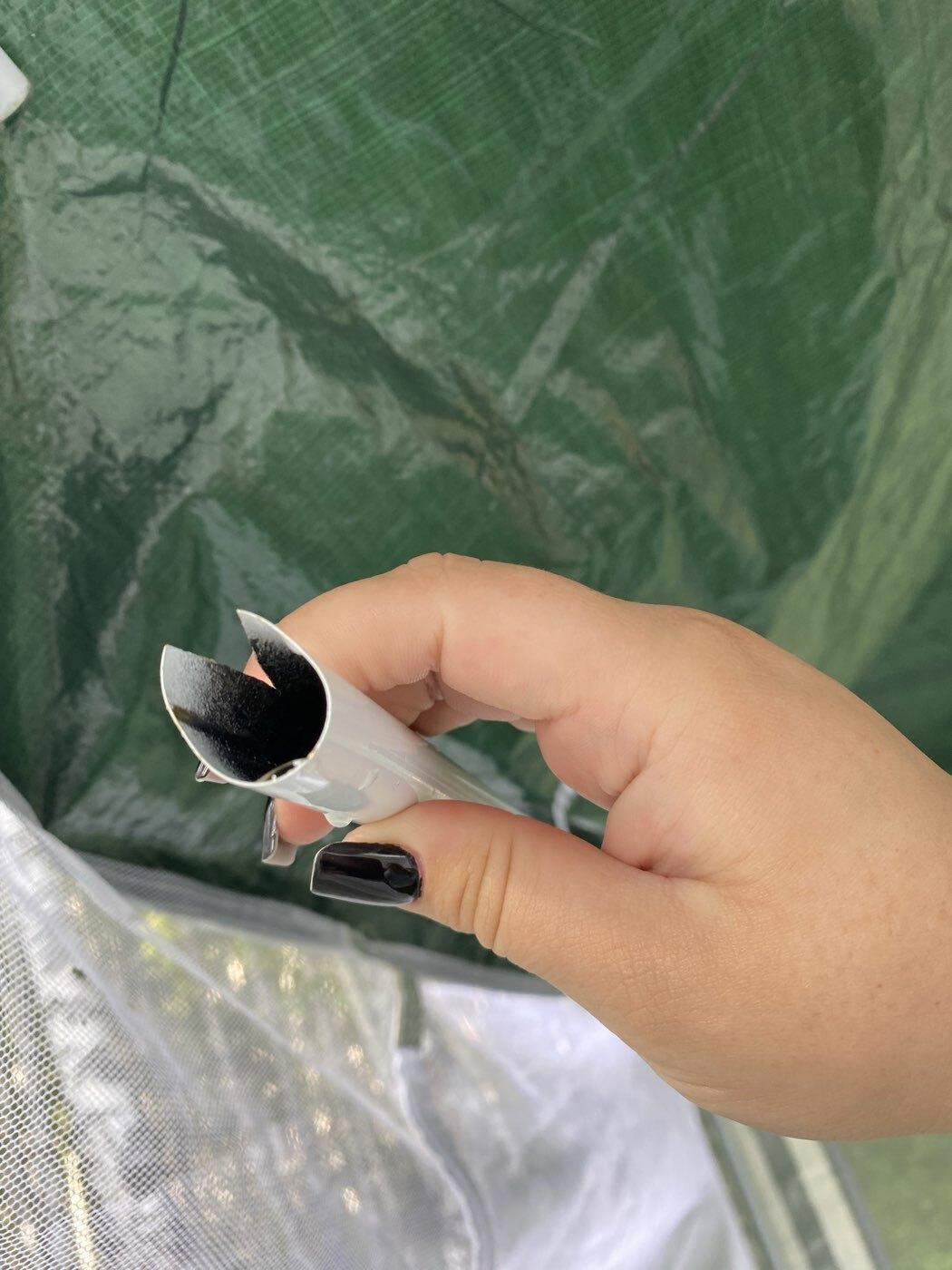 Фотография покупателя товара Шатёр туристический, 300×300 см, закрытый, зелёный - Фото 2