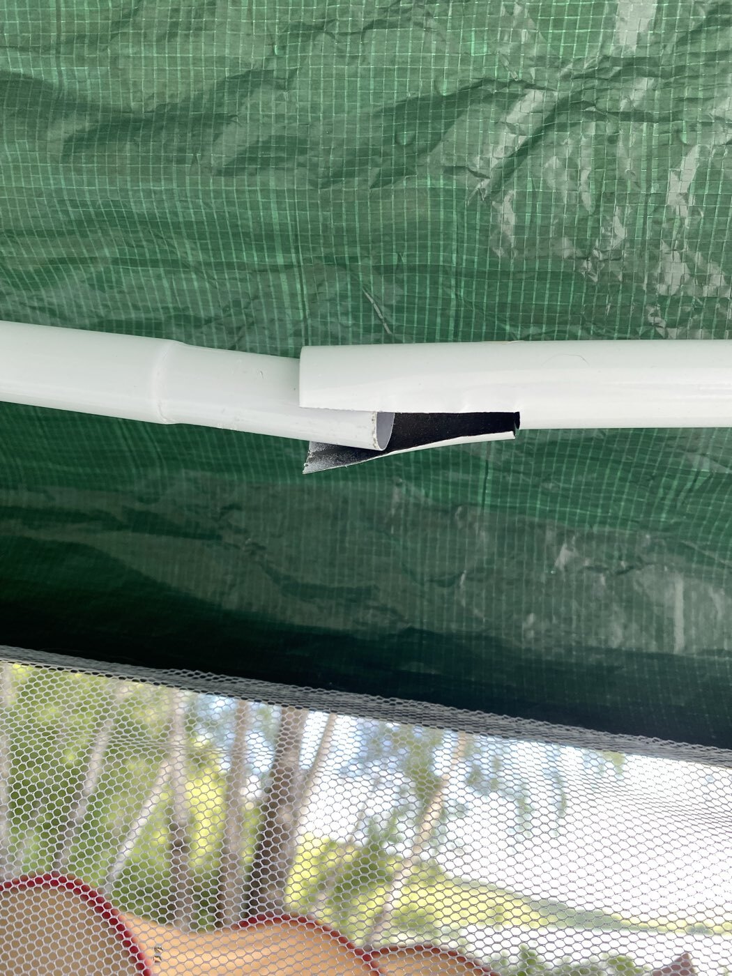 Фотография покупателя товара Шатёр туристический, 300×300 см, закрытый, зелёный - Фото 3