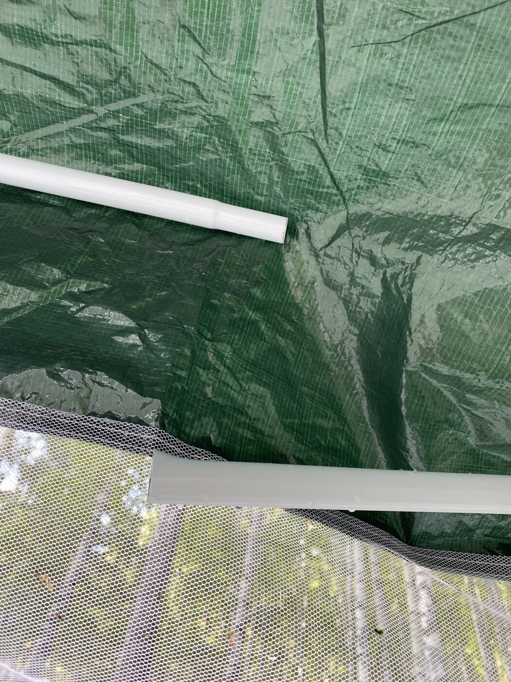 Фотография покупателя товара Шатёр туристический, 300×300 см, закрытый, зелёный - Фото 4