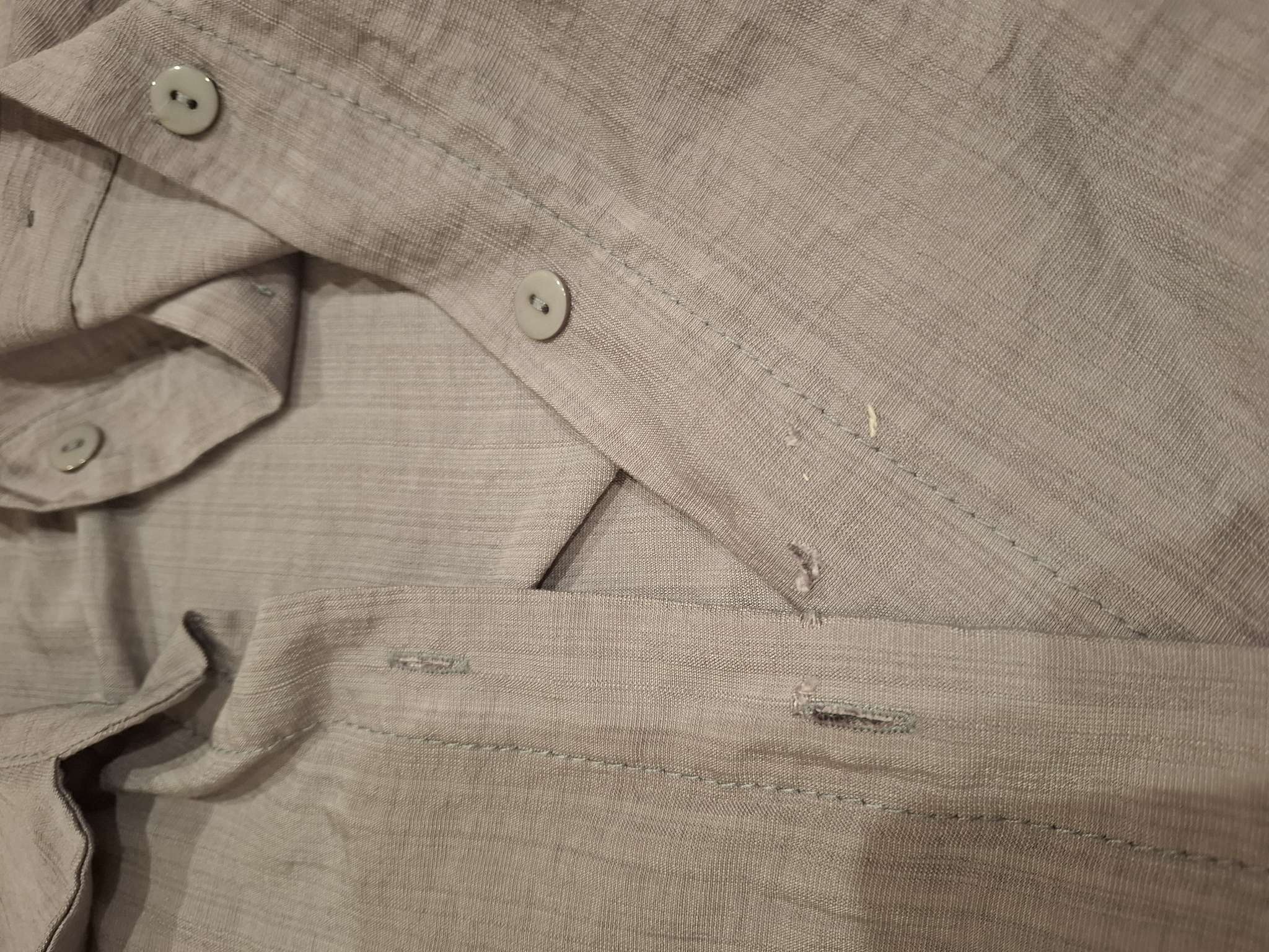 Фотография покупателя товара Костюм женский (рубашка, брюки) MIST Summer Time, размер 50, серый - Фото 1