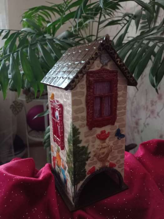 Фотография покупателя товара Чайный домик «Чай», заготовка для творчества - Фото 3