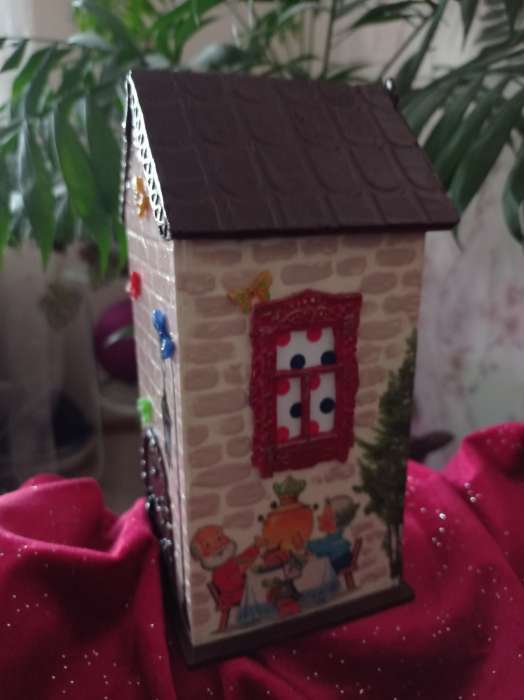 Фотография покупателя товара Чайный домик «Чай», заготовка для творчества - Фото 1