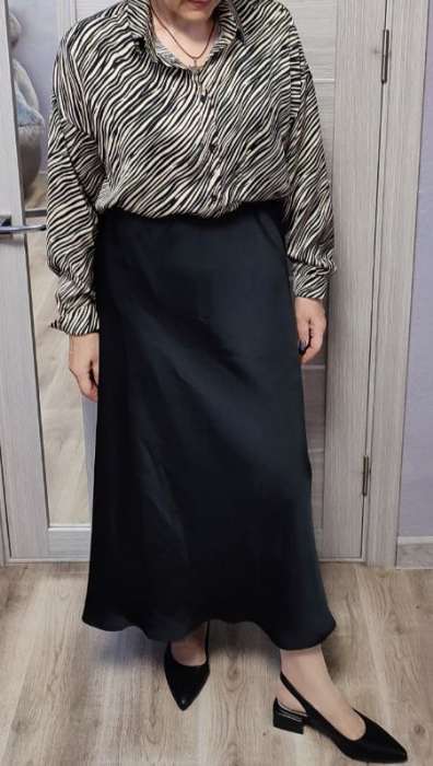 Фотография покупателя товара Блузка женская, цвет экрю, принт зебра, размер 44 - Фото 1