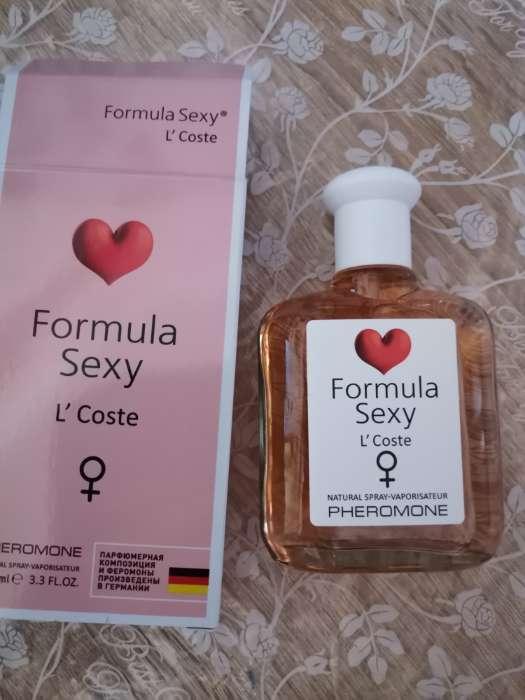Фотография покупателя товара Парфюмированный лосьон с феромонами Formula Sexy(L'Coste /Эль Коста), 100 мл (по мотивам Lacoste Pour Femme (Lacoste) - Фото 1