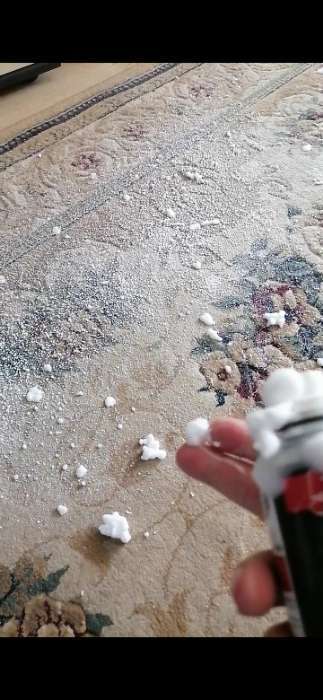 Фотография покупателя товара Активная пена Carpet Shampoo для чистки ковров, мягкой мебели и текстиля, 400 мл - Фото 12