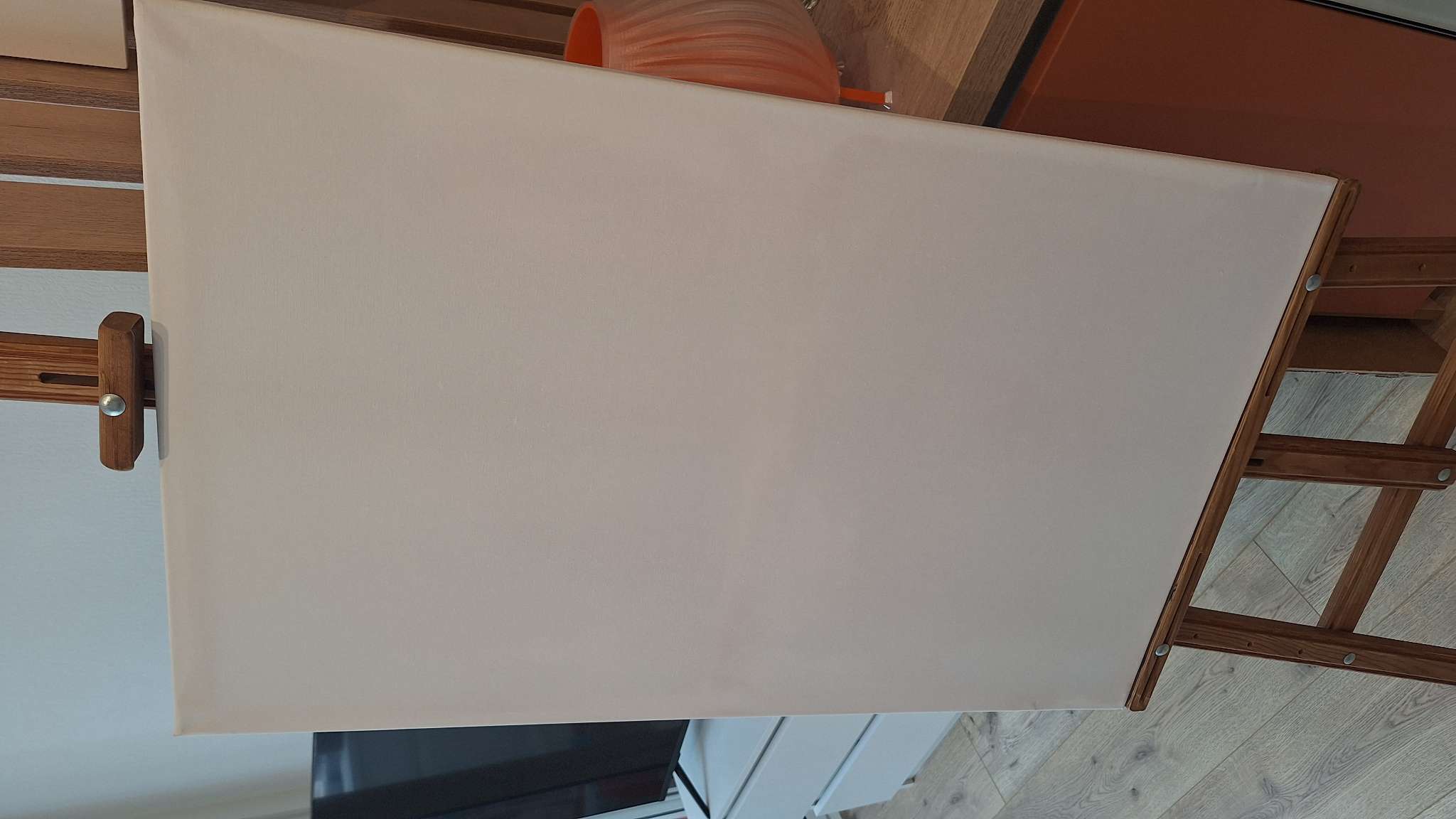 Фотография покупателя товара Холст на подрамнике, хлопок 100%, 1.6×50×80 см, акриловый грунт, мелкозернистый, 280 г/м² - Фото 4