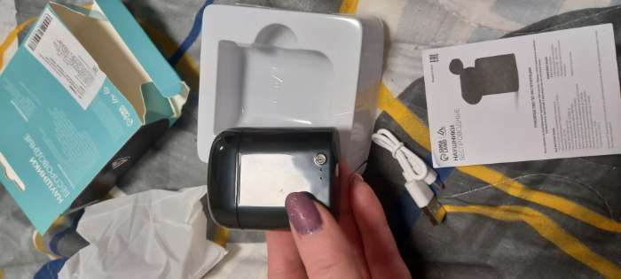 Фотография покупателя товара Наушники беспроводные Luazon i7-mini, TWS, вкладыши, Bluetooth 5.0, 40/350 мАч, чёрные глянцевые - Фото 3