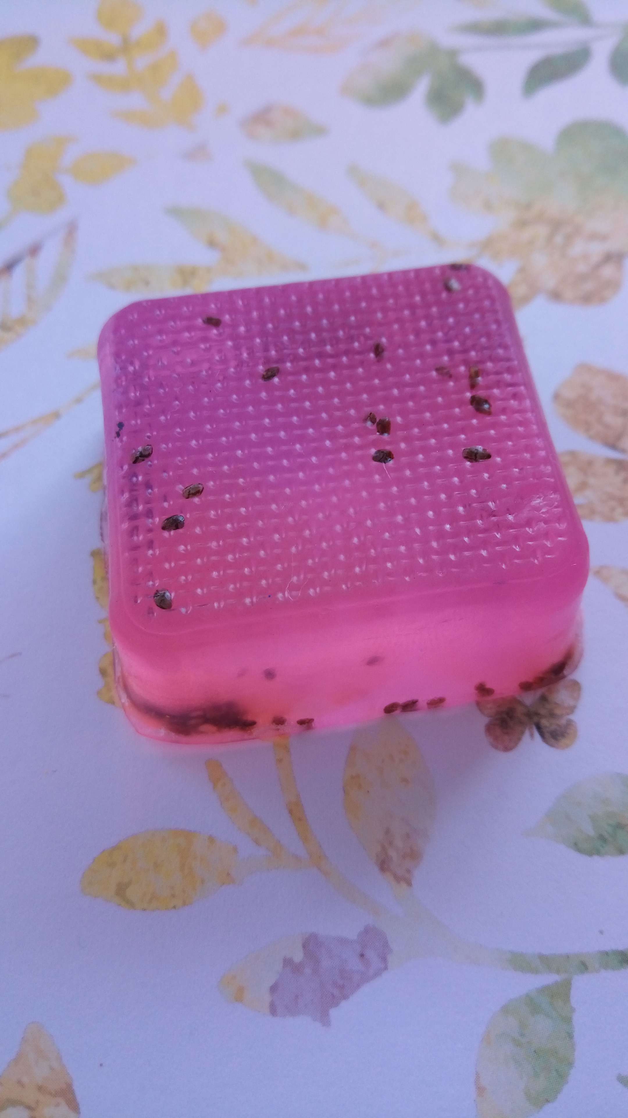 Фотография покупателя товара Мыло органическое косметическое "Бизюрюк" с розовой глиной, 30 г - Фото 1