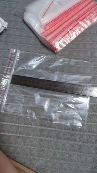 Фотография покупателя товара Пакет zip lock 15×20 см, 30 мкм - Фото 1