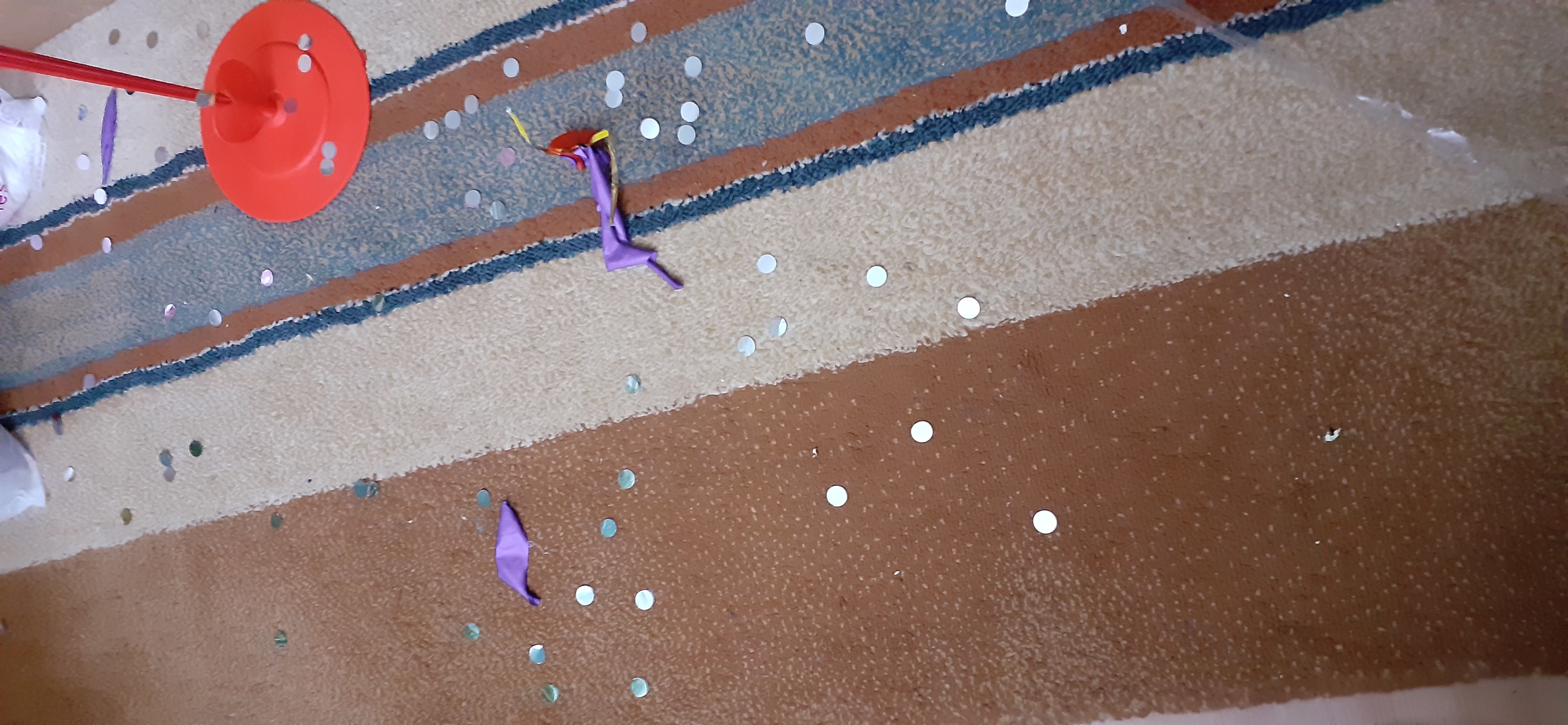 Фотография покупателя товара Букет из шаров «Фиолетовый», сердце, звезда, фольга, латекс, набор 10 шт. - Фото 1