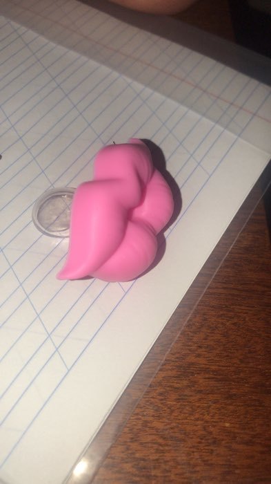 Фотография покупателя товара Соска - пустышка силиконовая ортодонтическая «Кошечка Софи», от 0 мес., цвет розовый - Фото 1