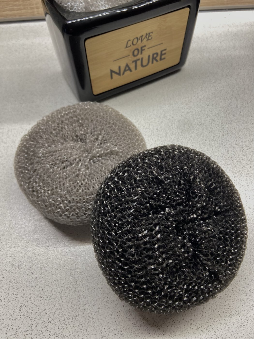 Фотография покупателя товара Губки для посуды Raccoon «Бублик», 5 шт., 9×9×5 см - Фото 1