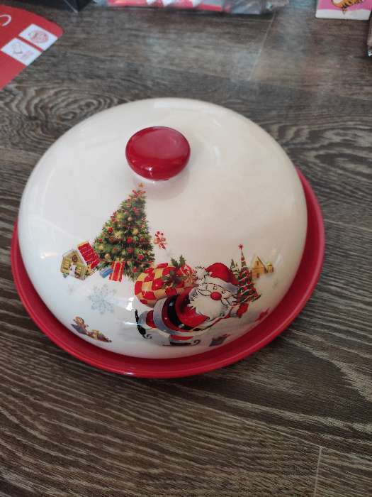 Фотография покупателя товара Блинница Доляна «Рождественский снеговик», d=23 см - Фото 4