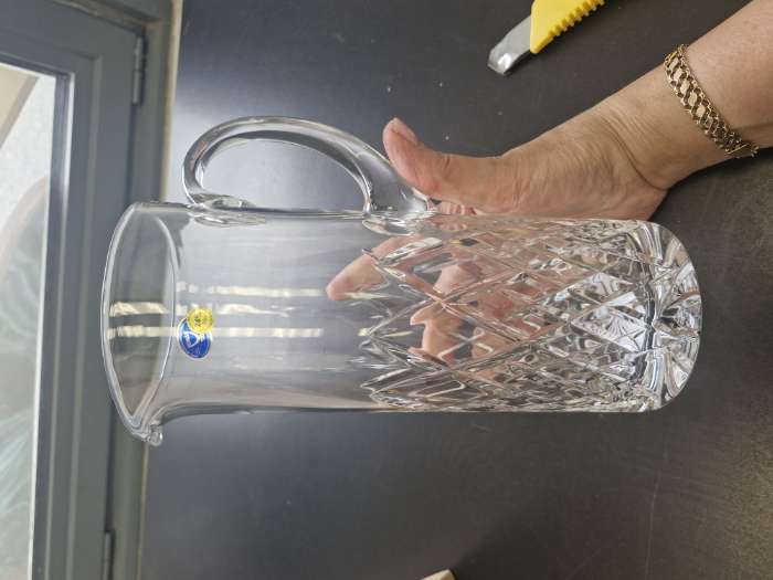 Фотография покупателя товара Кувшин, 750 мл, хрусталь, прозрачный - Фото 2