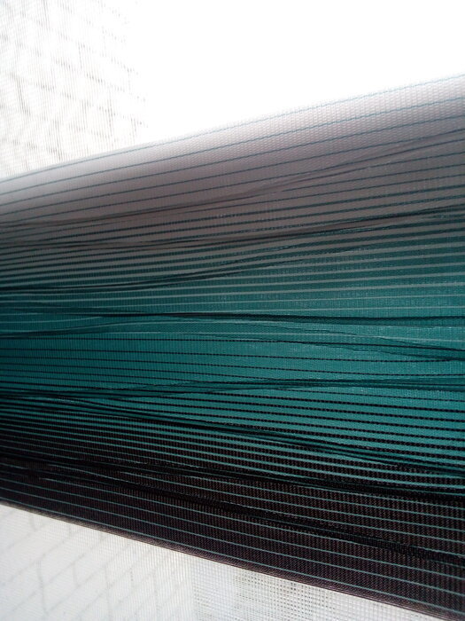 Фотография покупателя товара Штора рулонная «День-ночь. Волна», 90×180 см (с учётом креплений 3,5 см), цвет бирюзовый - Фото 4