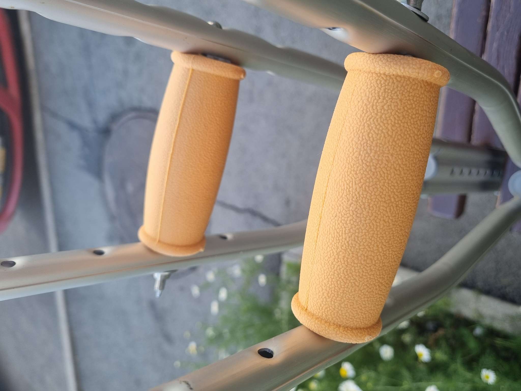 Фотография покупателя товара Набор накладок для подмышечных костылей, 4 предмета, серые - Фото 1