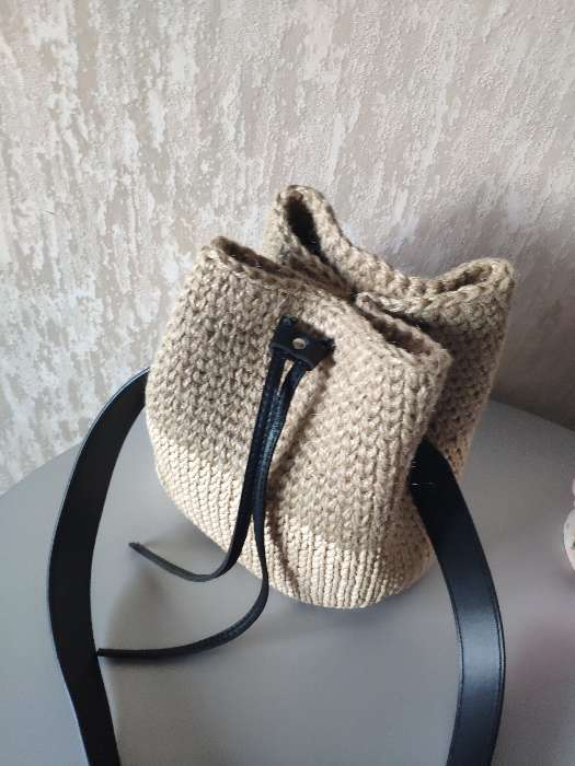 Фотография покупателя товара Утяжка для сумки, 85 × 0,8 см, цвет коричневый/серебряный - Фото 1