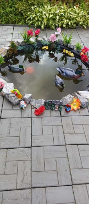 Фотография покупателя товара Водоплавающая фигура «Селезень», 25×11×10 см, пластик - Фото 1