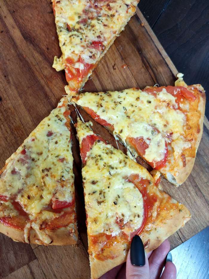 Фотография покупателя товара Форма для пиццы Доляна «Жаклин», 33×1.5 см, перфорированная, антипригарное покрытие, цвет чёрный - Фото 11