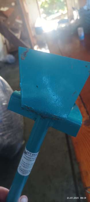 Фотография покупателя товара Мотыжка комбинированная, длина 40 см, 3 зубца, металлический черенок - Фото 10