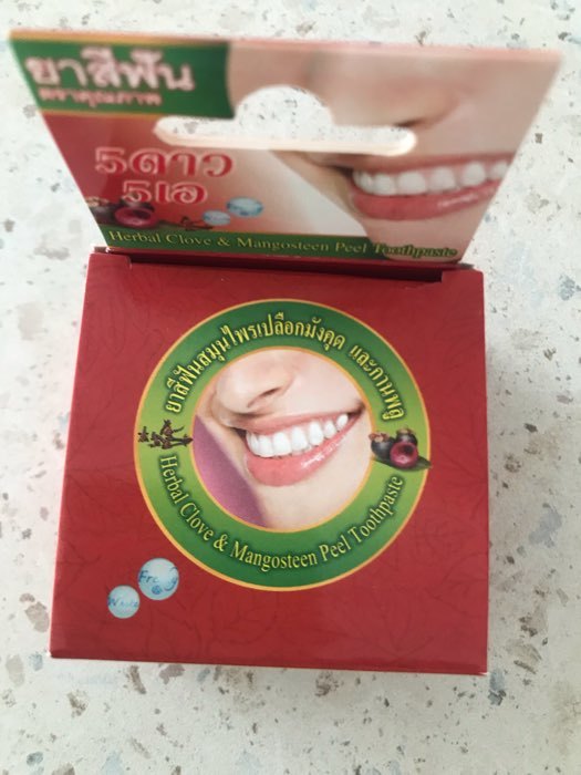 Фотография покупателя товара Зубная паста 5 Star Cosmetic с травами и экстрактом мангостина, 25 г - Фото 3