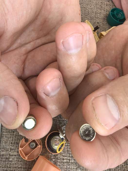 Фотография покупателя товара Конструктор «Диномир», 14 деталей, тираннозавр и паразауролоф, звук - Фото 4