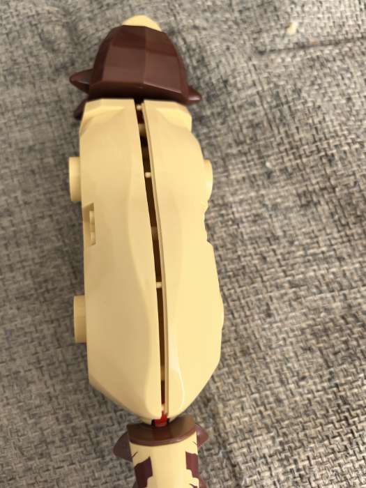 Фотография покупателя товара Конструктор «Диномир», 14 деталей, тираннозавр и паразауролоф, звук - Фото 5