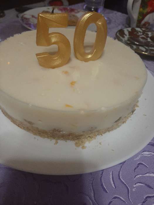 Фотография покупателя товара Свеча в торт "Грань", цифра "1", золотой металлик, 6,5 см - Фото 56