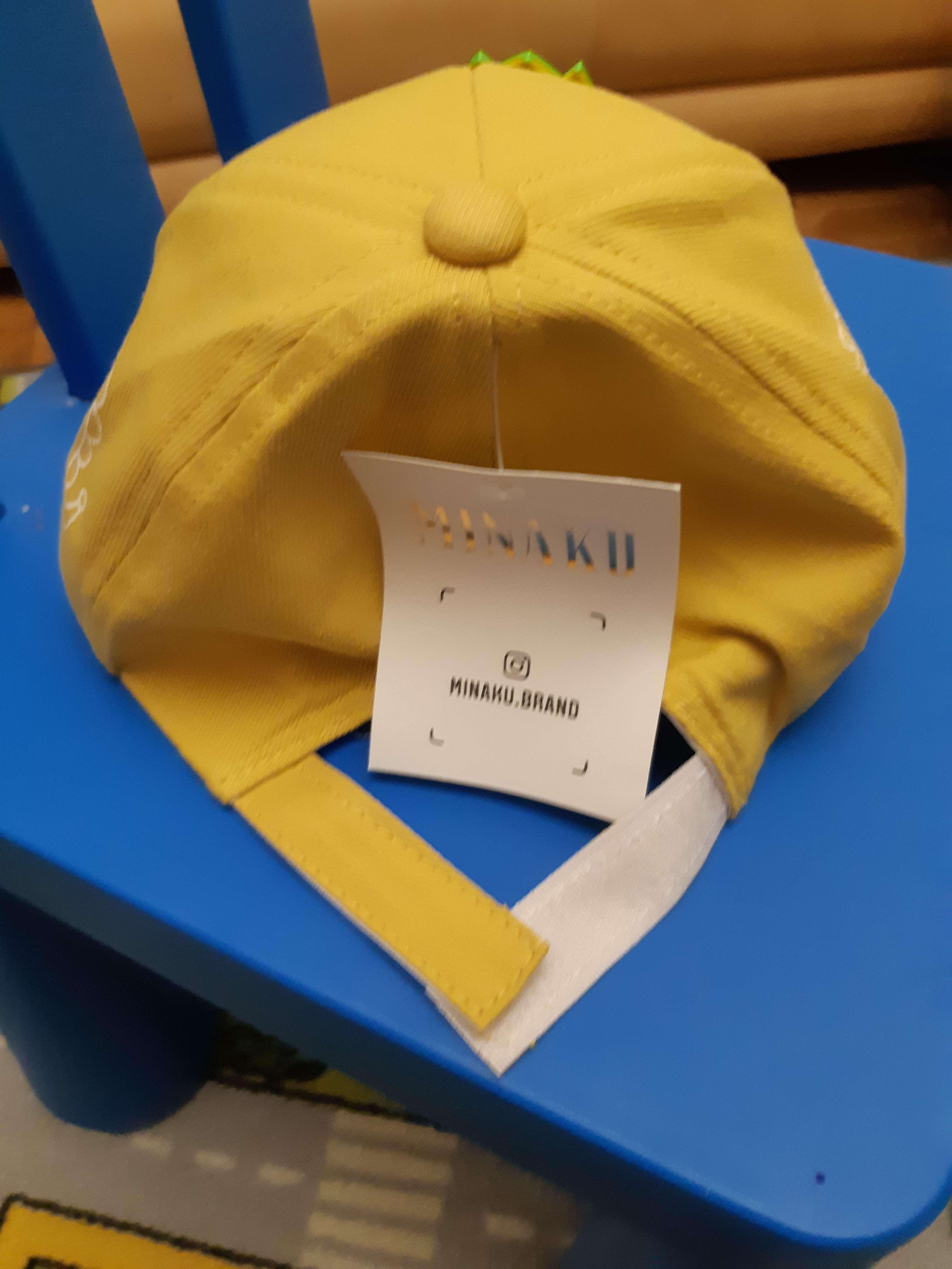 Фотография покупателя товара Кепка детская "Дино" MINAKU цвет жёлтый, р-р 52-54 - Фото 4