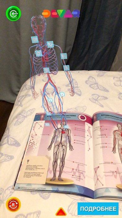 Фотография покупателя товара Энциклопедия 4D в дополненной реальности «Анатомия: тело человека» - Фото 6