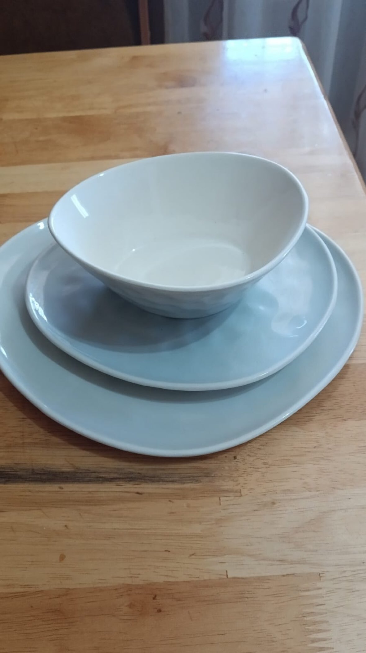 Фотография покупателя товара Набор тарелок «Рестос», 4 предмета, керамика, 1 сорт, Иран - Фото 1