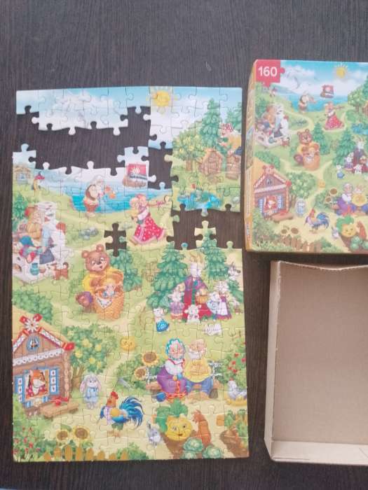Фотография покупателя товара Пазл детский «Сказки», 160 элементов - Фото 9