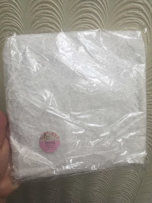 Фотография покупателя товара Кружево реснички, 190 мм × 3 ± 0,5 м, цвет чёрный - Фото 1