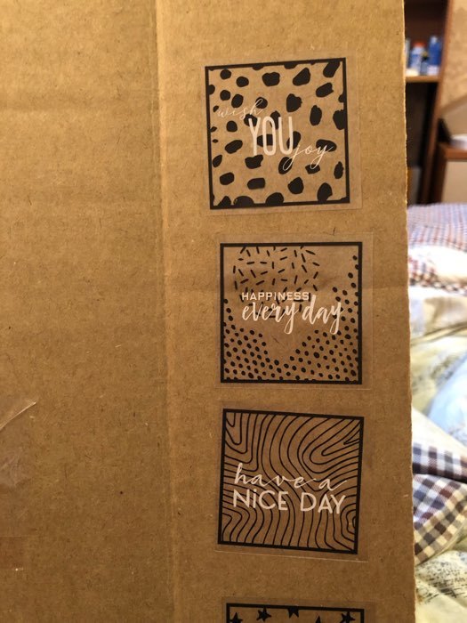 Фотография покупателя товара Наклейки для букетов, Patterns, 11 х 15,2 см - Фото 1