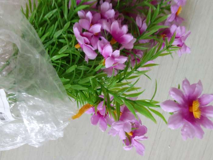 Фотография покупателя товара Букет искусственный «Гелихризум», h=32 см, МИКС - Фото 1