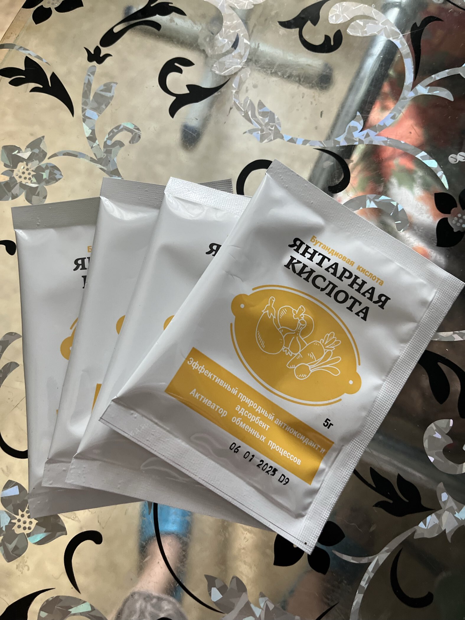 Фотография покупателя товара Янтарная Кислота, 5 г. - Фото 1