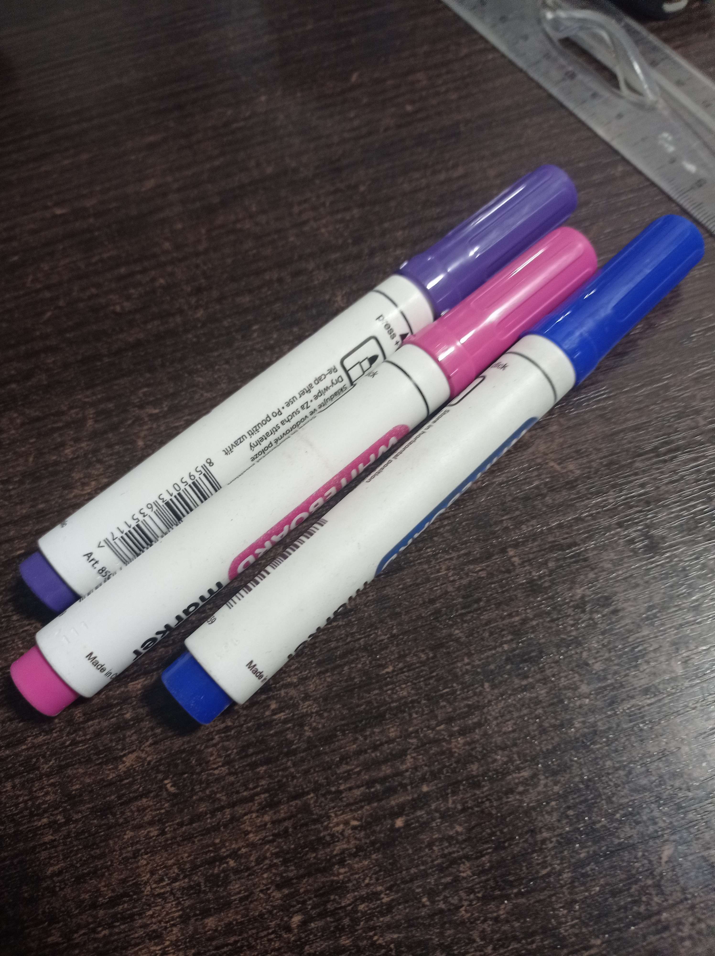 Фотография покупателя товара Маркер для доски 5.0 мм Centropen 8559, линия 2,5 мм, цвет фиолетовый