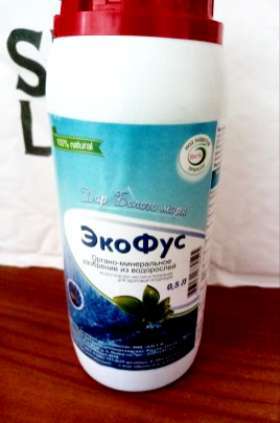 Фотография покупателя товара Удобрение природное органо-минеральное  на основе водорослей Экофус 500 мл - Фото 1