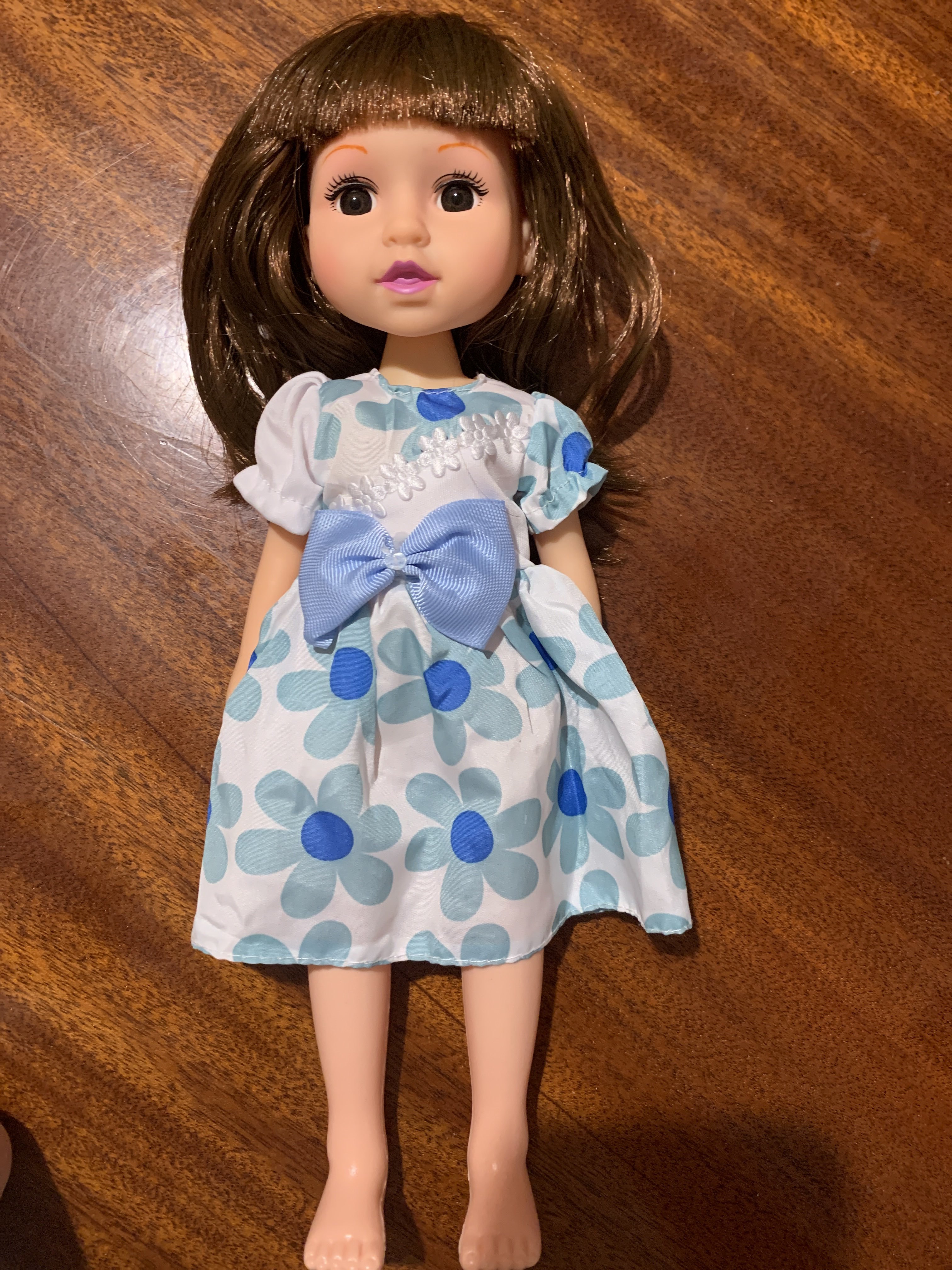 Фотография покупателя товара Кукла классическая «Мира» в платье - Фото 2