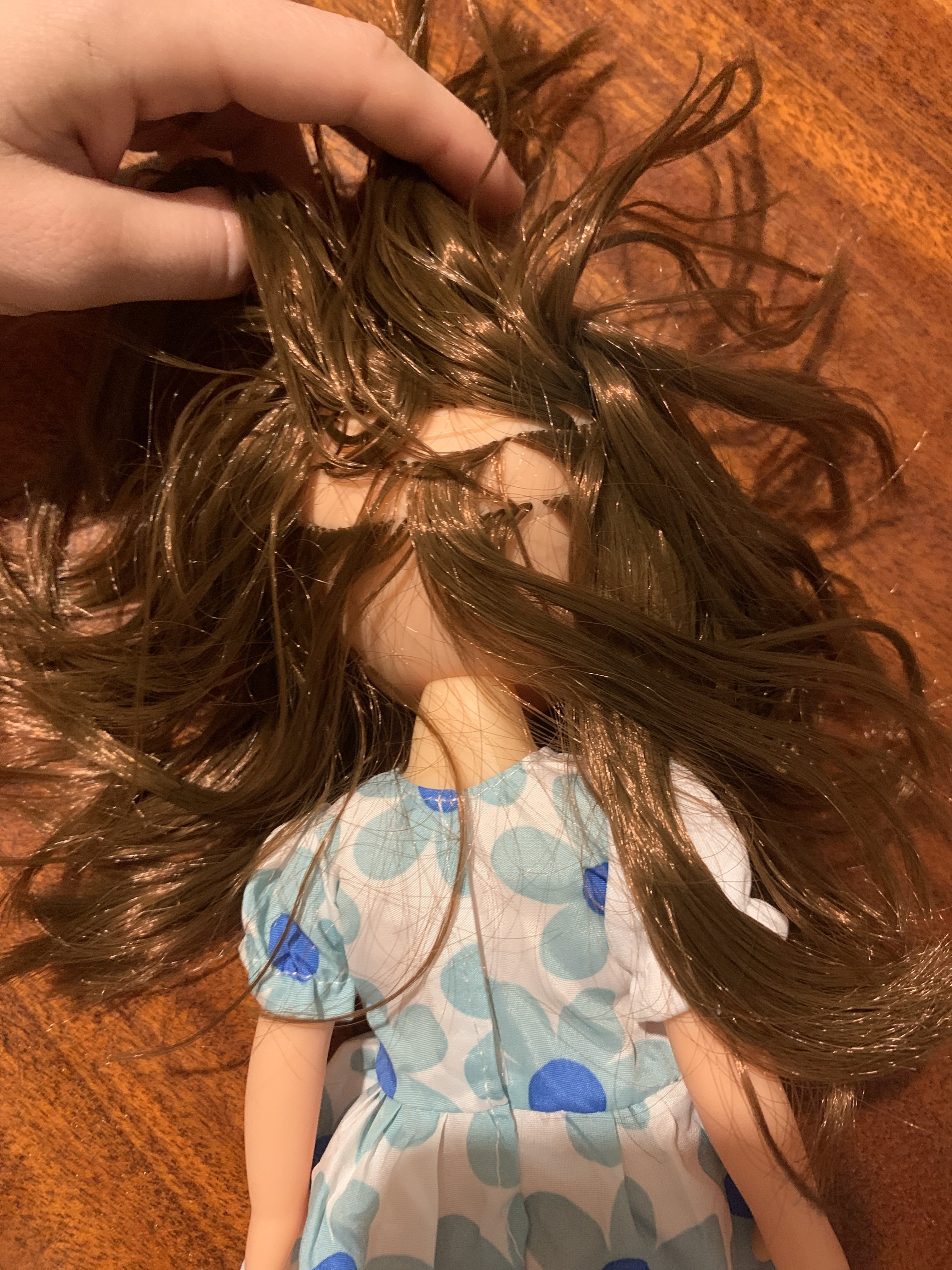 Фотография покупателя товара Кукла классическая «Мира» в платье - Фото 1