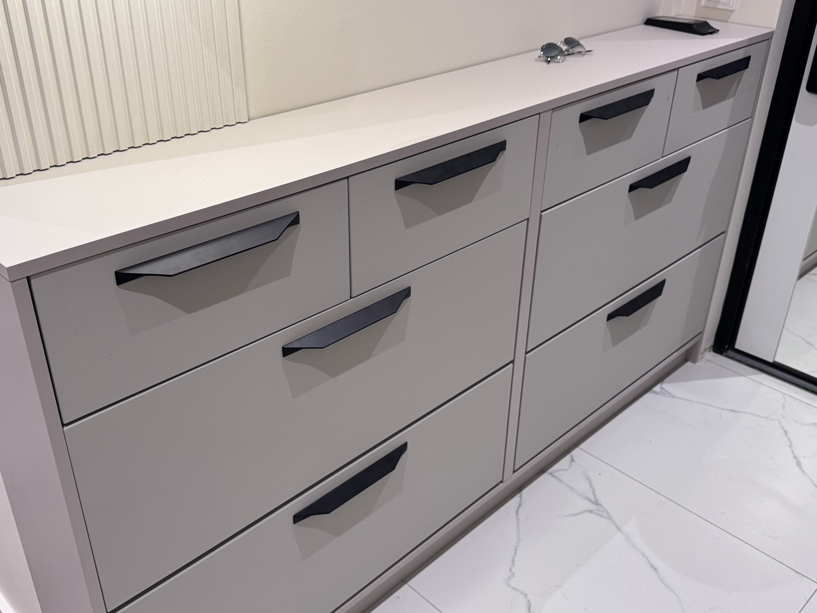 Фотография покупателя товара Ручка мебельная CAPPIO, L=1000 мм, м/о 960 мм, цвет черный - Фото 1