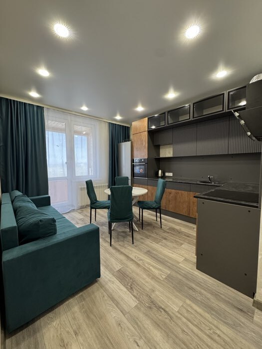 Фотография покупателя товара Кухня угловая трёхуровневая в потолок «Престиж», 3000×1800 мм, цвет графит/амазония - Фото 4