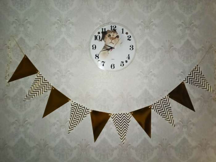 Фотография покупателя товара Часы настенные, интерьерные: Животный мир, "Кот", d-30 см, бесшумные - Фото 1