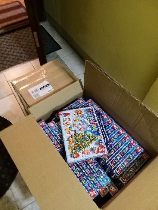 Фотография покупателя товара Новогодний набор 2022 «Буква-Ленд», 12 книг в подарочной коробке - Фото 318