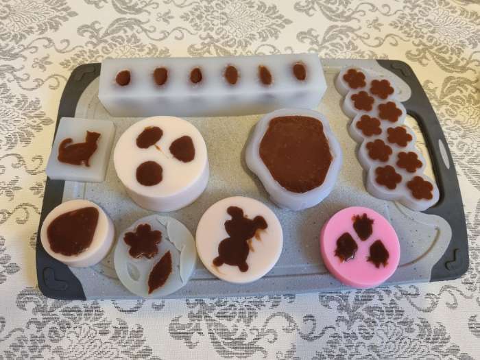 Фотография покупателя товара Молд силиконовый «Незабудки» 1×10×3 см - Фото 2