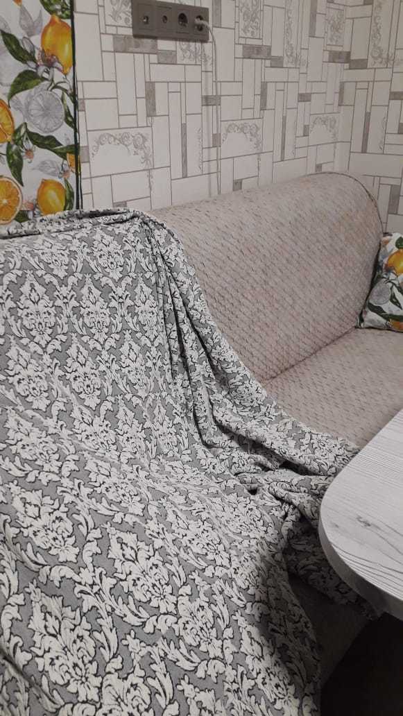Фотография покупателя товара Чехол для трёхместного дивана Milano, цвет натуральный - Фото 1