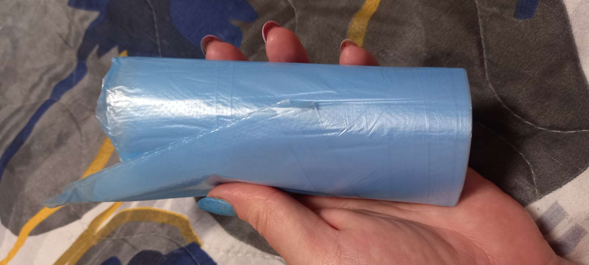 Фотография покупателя товара Мешки для мусора в рулоне UPAK LANd=30 л, синие, ПНД, 5 мкм, 20 шт., 45×54 см - Фото 2