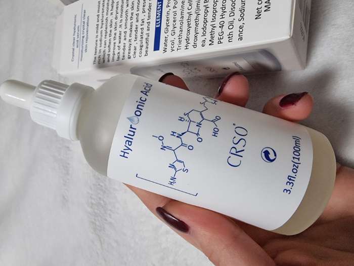 Фотография покупателя товара УЦЕНКА Сыворотка для лица "Гиалуроновая кислота" 100 мл - Фото 7